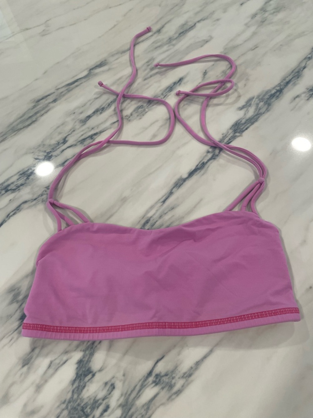 lululemon athletica Pink Strappy Bandeau